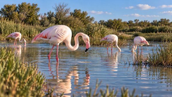 Les meilleurs sites pour observer les flamants roses en Camargue