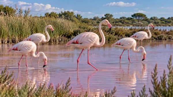 Lieu observation flamants roses : les meilleurs espaces en Camargue