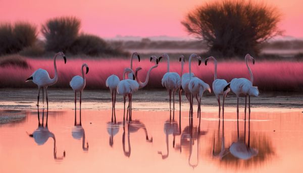 Meilleurs spots flamants roses : quand et où les observer en Camargue