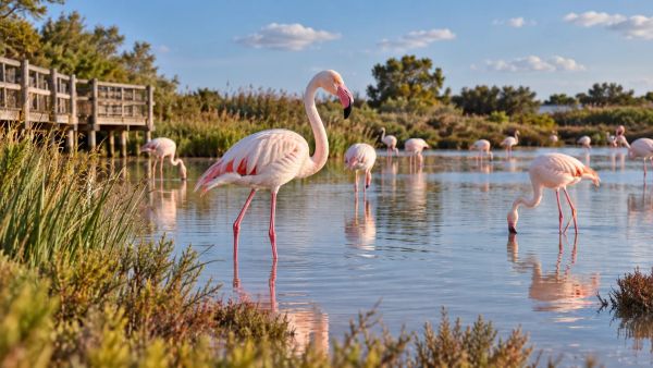 Voir des flamants roses : les meilleurs sites en Camargue